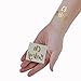 Washunga Fun Gold OH Baby! Girl Boy Baby Shower Mylar Balloons Two Oh Baby Tattoos and Two Gold Lettering White Balloons Decorations
