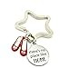 There's No Place Like Home, Wizard of OZ Inspired, Laser Etched Star Keyring