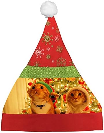 LZQ3SDM New Fashion Cartoon Santa Day Cap Customized With Cats Men Women Gift Party