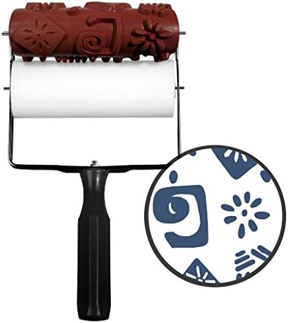 Rolling Robin Patterned Paint Roller Kit. Stencil For Creating Paint Patterns, Murals & Borders. Ideal Alternative To Wallpaper, Wall Decals & Stickers. Decorative Designs For Furniture, Nursery, etc