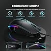 Wired-Mouse-Jelly-Comb-Optical-Gaming-Mice-with-Silent-Clicking-and-RGB-Backlight-for-PC-Computer-Laptop-1600-DPI-Black Wired Mouse, Jelly Comb Optical Gaming Mice with Silent Clicking and RGB Backlight for PC Computer Laptop, 1600 DPI…