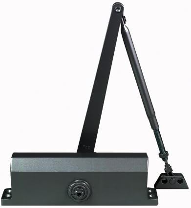 Global Door Controls Commercial Door Closer in Duronotic - Size 3