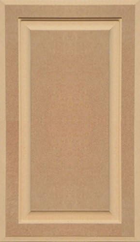 Unfinished MDF Cabinet Door, Square with Raised Panel by Kendor, 26H x 15W