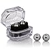 CalExotics Silver Balls In Presentation Box - Steel Ben Wa Vaginal Kegel Weights - Pelvic Floor Exercise - Adult Sex Toys - Silver