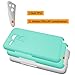 Nexus 5X Case,Veatool Anti Slip Shock Proof Ultra Rugged Rubber Dual Layer Case for Google Nexus 5X,Mint Green
