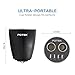 POTEK Car Cup Charger Built-in Emergency Escape Safety Hammer Multi Functional Car Power Adapter with 4 Piece 2.4A USB Ports and 2 Car Cigarette Lighter Socket for Android Phones, iPhone, Laptops