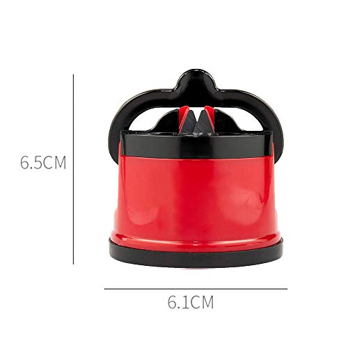 Mini Knife Sharpener, Pocket Knife Sharpener, Suitable for All Blade Types, Blade Sharpener, One Hand Knife Sharpener With Suction Pad, Small Knife Sharpener Suitable for Kitchen, Manual Room Camping