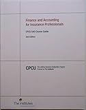 Paperback Finance and Accounting for Insurance Professionals CPCU 540 Course Guide 2nd Edition Book