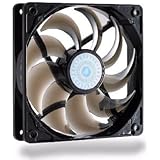 Cooler Master SickleFlow 120 - Sleeve Bearing 120mm Silent Fan for Computer Cases, CPU Coolers, and Radiators (Smoke Color)