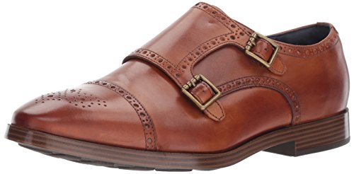 Cole Haan Men's Jefferson Grand Double Monk II, British Tan, 9 Medium US