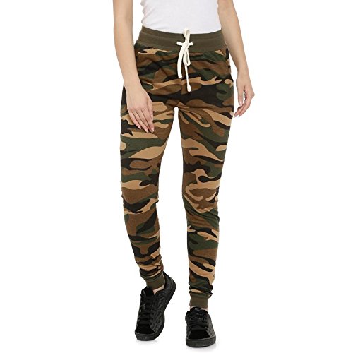 campus sutra women's camouflage trackpant
