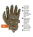 Mechanix Wear: M-Pact Tactical Gloves with Secure Fit, Touchscreen Capable Safety Gloves for Men, Work Gloves with Impact Protection and Vibration Absorption (Brown, Medium)