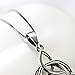 Sterling Silver Celtic Love by Kelly Hands Holding Crown Heart Claddagh Pendant Necklace, 18