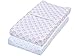 Changing Pad Covers, 2 Pack Pink Owls & Hearts, Fitted Soft Cotton Table Sheets