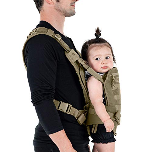 Mission Critical | S.01 Action Baby Carrier | Baby Gear for Dads | Front Carrier | Coyote