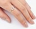 Oxford Diamond Co Horse Shoe Cubic Zirconia .925 Sterling Silver Ring Sizes 3-12
