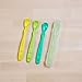 Re-Play Made in the USA 4 Pack Infant Spoons With Travel Case - Aqua Asst