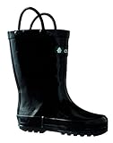 Oakiwear Kids Waterproof Rubber Rain Boots with