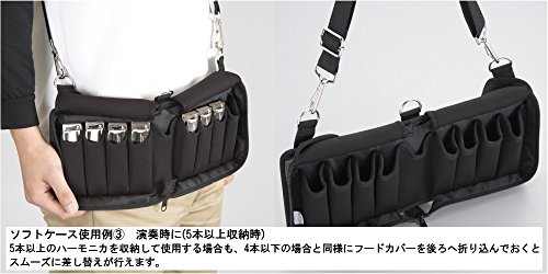 Suzuki M-20-S Manji 10-Hole 20-Note Diatonic Harmonica, 7-Piece Set