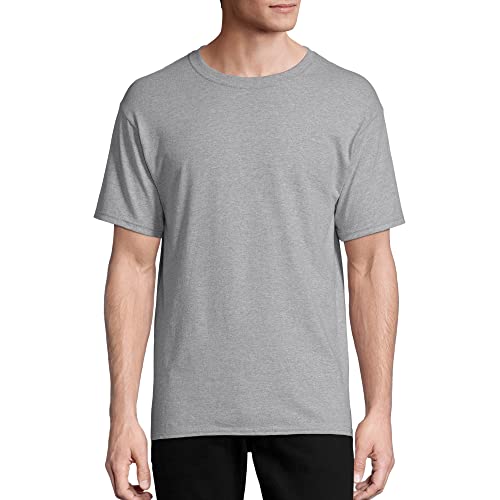 Hanes mens Essentials Short Sleeve Tshirt Value Pack (4pack) athletic