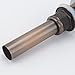 KES Bathroom Sink Drain with Overflow Push and Seal Pop-up Drain for Bathroom Sink Vessel, Antique Bronze, S2008A-3