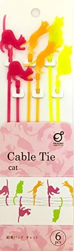 Okazaki Labo Style Cable Tie cat 6pcs