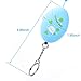 iDaye Lovely Emergency Personal Alarm/Keychain -Elderly/Kids Tracker, Self Defense Electronic Device with 130 db, Perfect for kids, Elderly, Women Work at Night, Adventurer. (blue )