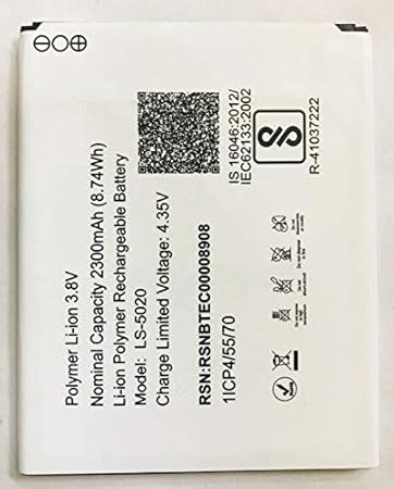 Mobochip Battery Compatible For Lyf Water 10 Ls 50 Amazon In Electronics