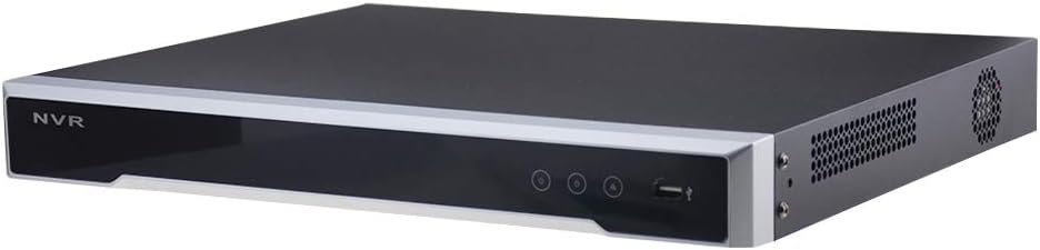 4K 8 Channel PoE Ports NVR (12MP/8MP/6MP/5MP/4MP/3MP/1080p) Network Video Recorder OEM DS-7608NI-I2/8P with 2 SATA, Supports up to 12 Megapixel IP Cameras & up to 6TB for Each HDD (HDD Not Included)