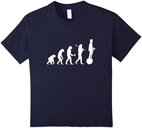 Kids Funny Evolution T-Shirt for Geeks, Nerds and Fans of Gadgets 10 Navy
