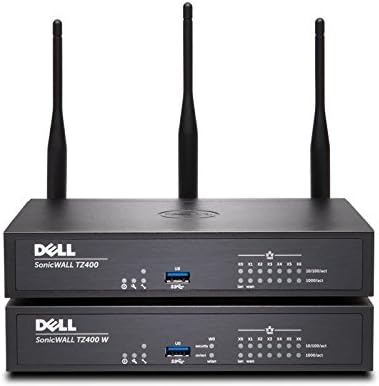 SonicWALL | 01-SSC-0214 | SonicWALL TZ400W Network Security Firewall, Wireless-AC Base Appliance TZ-400W 01-SSC-0214