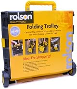 Rolson 68900 Folding Boot Cart 25 Kg Capacity Lightweight Plastic view 5