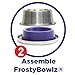 FrostyBowlz 28-Ounce Chilled Dog and Cat Bowl