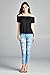 Emmalise Women's Short Sleeve Off Shoulder Casual Soft Shirt Tops