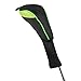 Andux 4 Pack Long Neck Golf Hybrid Club Head Covers Dial No. Tag CTMT-01 Black/Green