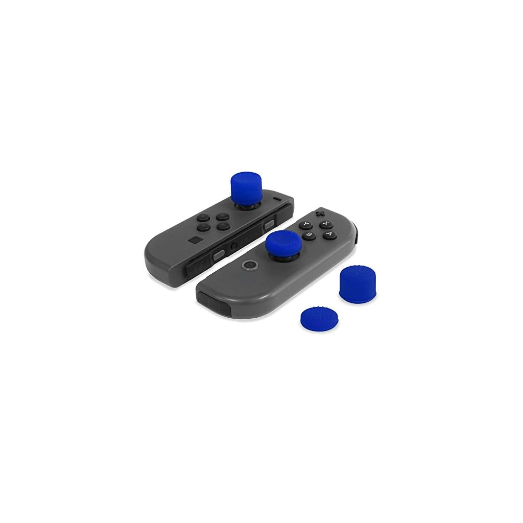 Hyperkin Silicone Thumb Grips for Nintendo Switch JoyCon (Neo Blue