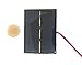 AMX3d Micro Mini Solar Cells Multipack– 1.5V 400mA Compact 80 x 60mm Solar Panels – Power Home DIY Projects, Toys & Chargers (2)