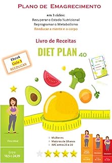 Livro DietPlan40 - Plano de Emagrecimento: Ciclo 3: Caderno de Receitas