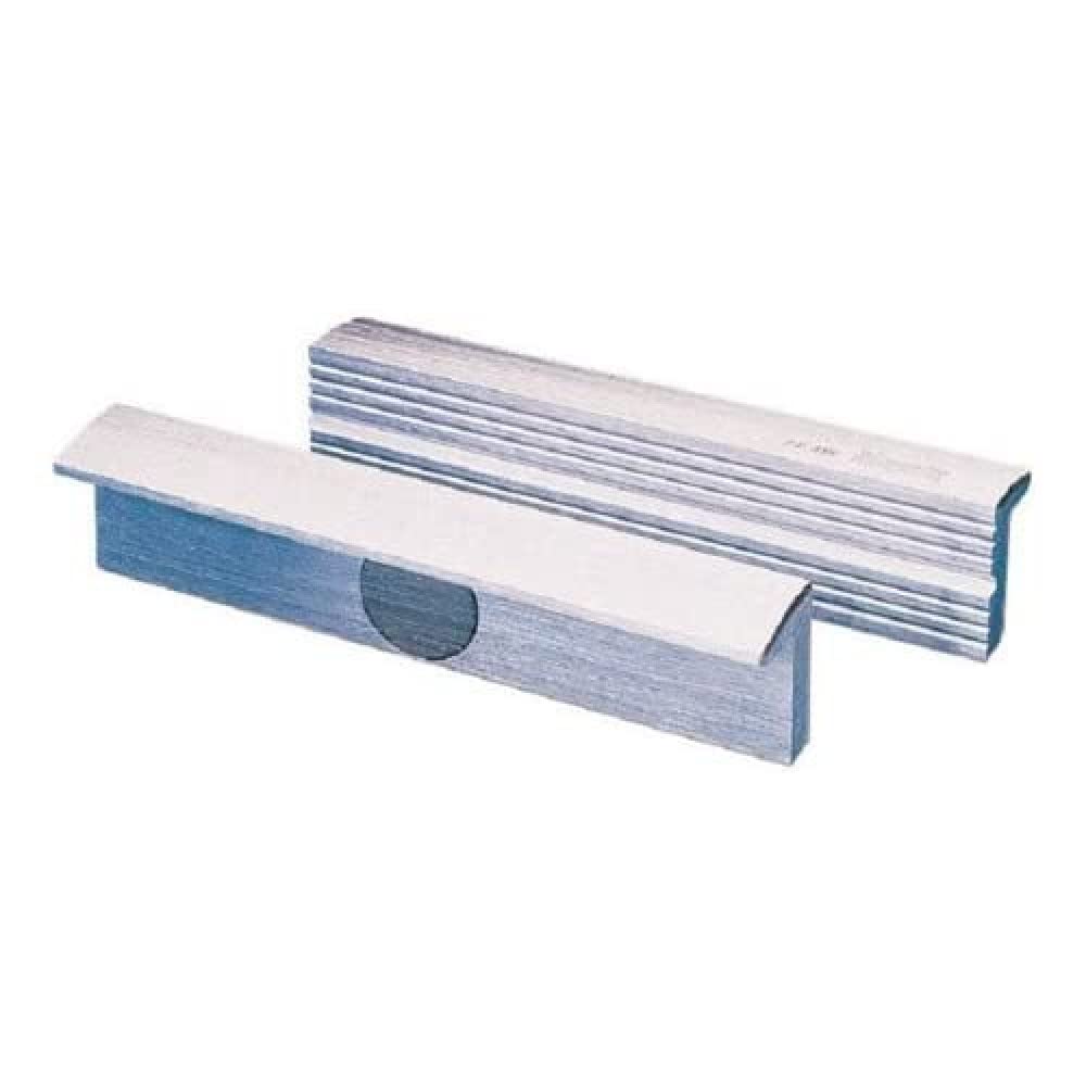 Bahco 833AJ-4 Magnetic Aluminium Jaws, Silver, 100 mm, Set of 2 Piece