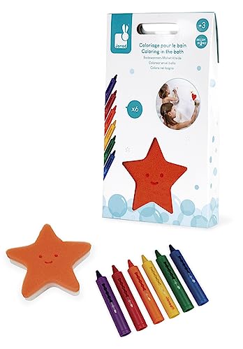 Janod J04725 Coloring in the Bath, 1 stück (1er Pack)