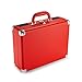 Vinyl Stereo Red Record Player 3 Speed Portable Turntable Suitcase Built in 2 Speakers RCA Line Out AUX Headphone Jack PC Recorder