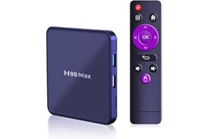 Android 12.0 TV Box,H96 Max V12 4GB RAM 32GB ROM H618 Quad-Core 64bit CPU Support WiFi6 Dual 2.4G/5.8G WiFi Ethernet BT4.2 4K