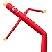 Inflatable HQ 20' Tall Air Inflatable Tube Puppet Set with Blower Fan - Red