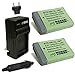 Wasabi Power NB-13L Battery (2-Pack) and Charger for Canon PowerShot G1 X Mark III, G5 X, G7 X, G7 X Mark II, G9 X, G9 X Mark II, SX620 HS, SX720 HS, SX730 HS, SX740 HS primary