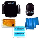 VibraCool Massaging Ice Therapy - Pain relief for aches and injuries using high frequency vibration & ice