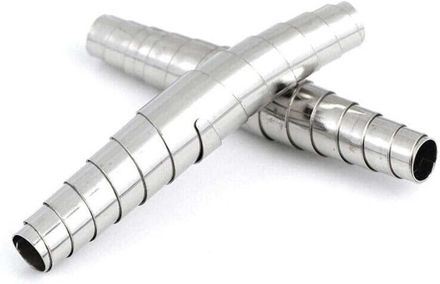 Rosojodg 2 x Silver Pruner Replacement Springs, Garden Pruner Spring Replacement Kit, Ambidextrous Bypass Stainless Steel Garden Shears