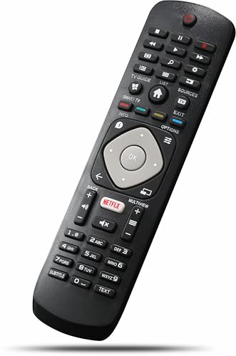 Universal Replacement Remote Control Compatible with All Philips Smart TV
