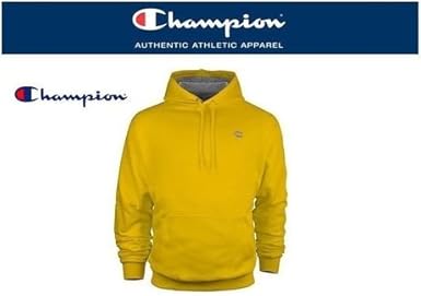 Amazon Champion チャンピオン エコフリースプルオーバー パーカー メンズ 大きいサイズ Usaモデル S2467 Usサイズ L Team Gold 並行輸入品 トレーナー パーカー 通販