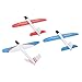 ZUINIUBI Throwing Glider Inertia Plane Foam Aircraft Toy Outdoor Sports Warcraft Model Assembly Airplane Toy for Kids Children Boy Gift