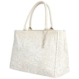 Oscar de la Renta Coated Canvas Tote